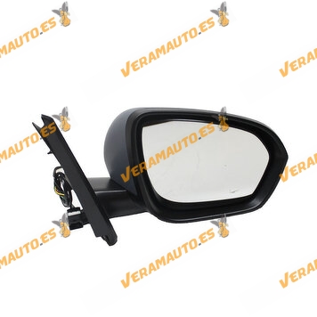 Rear View Mirror Dacia Duster from 2017 to 2022 Right Electric Heated Primed with Probe | 7 Pin OEM 963017708R