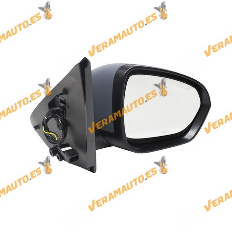 Rear View Mirror Dacia Duster from 2017 to 2022 Right Electric Heated  Primed with Probe