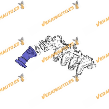 Intake Manifold Air Hose Ford 1.6 TDCi | Ford Focus | C Max | Mazda 3 | Volvo C30 | S40 | V50 | 1440440