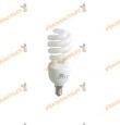 Bombilla de Bajo Consumo Tipo E14 Con Tubo en Miniespiral | Luz cálida 3000 K | Potencia de 15 W