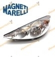 Faro | Óptica Peugeot 206 Plus de 2009 a 2012 | MAGNETI MARELLI | Lampara H7 Y H1 | Delantero Izquierdo | OEM 6208P3