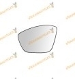 Cristal + Base Espejo Peugeot 208 308 2008 | Citroen C3 de 2016 a 2023 | Izquierdo | Cristal Convexo y Térmico OEM 1607512180