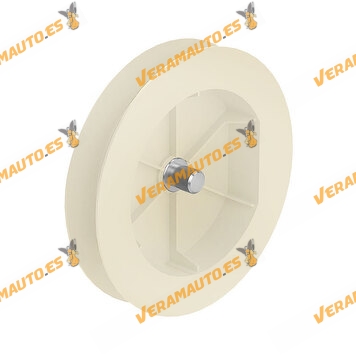 Plastic Disc for Blinds with 12 mm Spigot | 120 x 40 mm