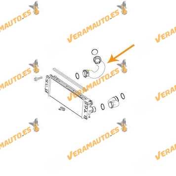 Manguito Intercooler Mercedes Sprinter W906 2.1 CDI OM646.821 | OM 646.986 | OM 651.955 | OM 651DE22LA | OEM 9065285082