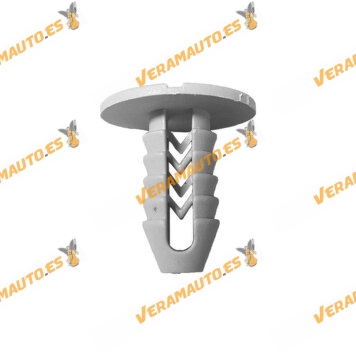 Set of 10 Staples | Screw Head | Valid for Multiple Vehicles | Universal | for Upholstery