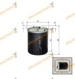 Filtro Combustible BOSCH N 4437 Mercedes | Chrysler | Mitsubishi | Smart | Gasóleo | OEM A6460920301 | MR597635 | K71775178