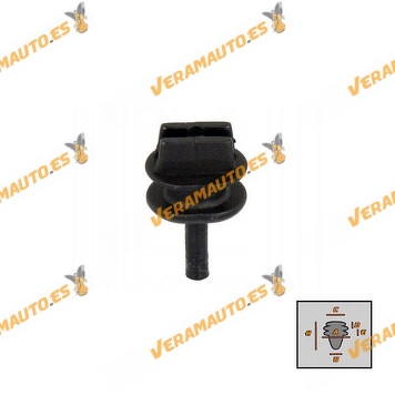 Set de 10 Grapas Renault Twingo | Dacia Duster Sandero | Gancho Bandeja Trasera OEM 7703077266