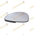 Cristal + Soporte Espejo Retrovisor Izquierdo | Citroen C4 (LA/LC) de 2004 a 2010 | Convexo Cromado y Térmico | OEM 8151JJ