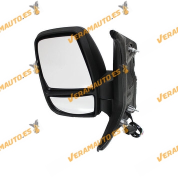 Left Hand Mirror Ford Transit/Tourneo from 2014 to 2019 | Electric 6-pin | White Pilot | Thermal | OEM BK3117K747AA