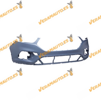 Front Bumper Ford Kuga CBS from 2016 to 2020 | Upper part | Printed | Without headlight washers | Without sensors | OEM 2144991