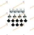 Set Tornilleria Protección Bajo Motor Nissan Micra K14 | Qashqai J11 | Grand Vitara | Toyota RAV 4 XA30 | OE 0155305933
