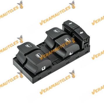 Left Window Lift Button Set | Audi A3 from 2003 to 2012 | A6 from 2004 to 2011 | 10 Pin Connection | OEM 4F0959851G5PR