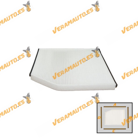 ASTER Cabin Filter Ford Tourneo Custom | Transit Connect - Courier - Custom | 2013 onwards | OEM 1812679