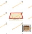 Air Filter Mercedes W176 W246 CLA GLA BOSCH | K9K 480 | K9K 481 | OM 607.951 | OM 651.901 | OM 651.930 | OE A6510940204