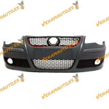 Front Bumper volkswagen Polo GTI 2005 to 2009 Complete with Grille and Frames without Antifog Lights