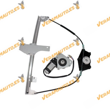 copy of Peugeot 307 Left Front Electric Window Lifter with Engine from 2001 to 2010 | 5 Door Models | OEM Similar 9221K0