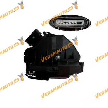 Lock Ford Fiesta | C-Max | Tourneo Connect from 03.2010 to 10.2018 | Front Left | 5 Pins | OE 8A6AA2181313AE
