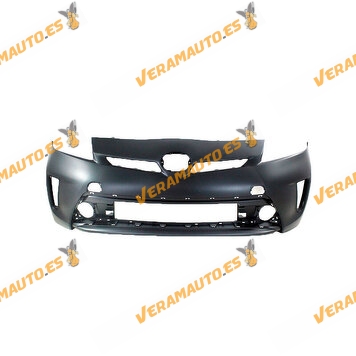 Bumper Toyota Prius XW30 from 2012 to 2016 | Front | Front Print | With Fogholes | OEM similar to 5211947934