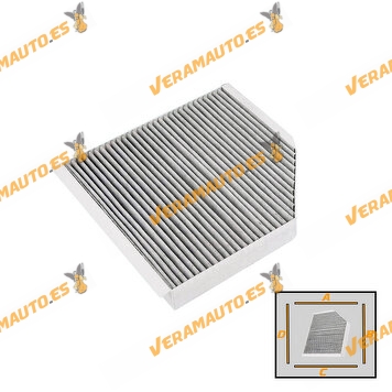 Cabin Filter Audi A6 (4G) 2012 to 2018 | A7 (4G) 2010 to 2018 | Bentley Mulsanne (3Y) from 2009 to 2020 | OE 4H0 819 439