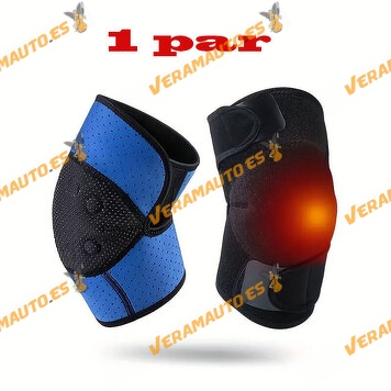 Self-heating Magnetic Knee Pads | With 8 Magnets | Three Dimensional Bending Type