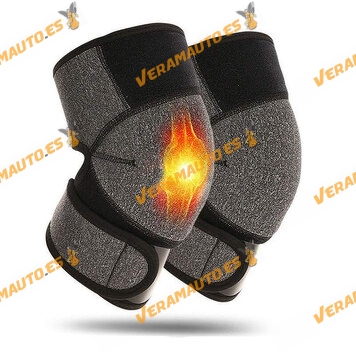 Magnetic Neoprene Knee Pad with Turmalina | Self-heating | 8 images