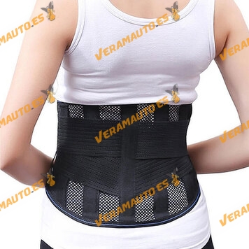 Correct Posture Support for Waist and Back | With Arched Steel Bars