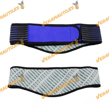 Magnetic Lumbar Support Belt | 20 Magnets | 100% Tourmaline heating cloth