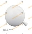 Boya de Plastico para Cisterna | Medida 3/8" x 8,5 Ø cm | Rosca 3/16"