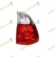 Piloto Trasero Derecho BMW X5 (E53) de 2003 a 2006 | Original ULO | Con Portalámparas | P21W+PY21W | OE 63217164476