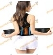 Self-Heating Magnetic Lumbar Support Belt | 16 Magnets | 2 Bone Type Back Supports | With two adjustable straps
