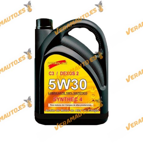 Petroline Engine Oil 5W30 C3 DEXOS 2 | BMW LL-04 | MB 229.51 | MB 229.52 | VW 502.00 | VW 505.00 | VW 505.01