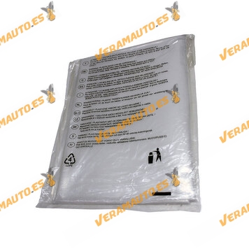 Bag | Bottom Plastic Bag for Industrial Vacuum Cleaner for chip collection | Diameter of 800 mm | Height of 1000 mm