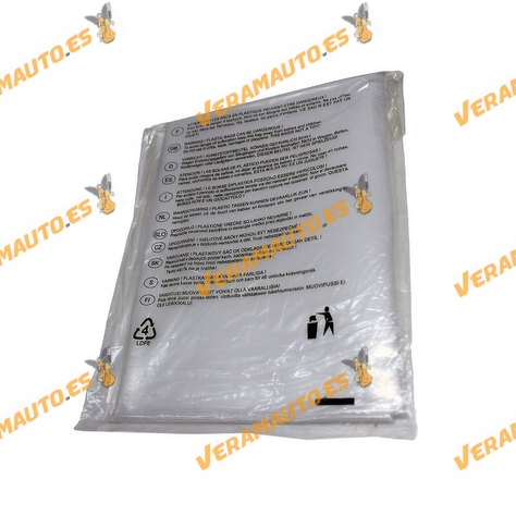 Bag | Bottom Plastic Bag for Industrial Vacuum Cleaner for chip collection | Diameter of 800 mm | Height of 1000 mm