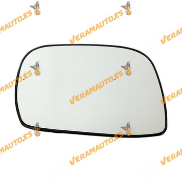 Glass + Left Mirror Base Opel Agila from 2000 to 2007 | Suzuki Wagon R+ from 2000 to 2008 | OEM Similar to 4705259
