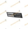 Left Front Bumper Grille BMW 5 Series (F10|F11) from 2009 to 2013 Between Central Grille and Fog Light OE 51117200699