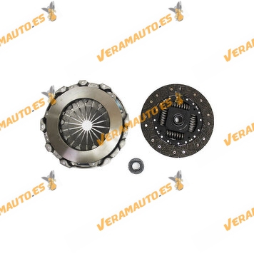 Clutch Kit for Flywheel Rigid Engine PSA Group 1.6 HDi 9H DV6 | Disc | Pressure Plate | Thrust Bearing 828392
