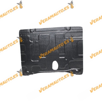 Under Engine Protection Opel Corsa E from 2014 to 2019 | ABS + PVC plastic | OEM 13434853