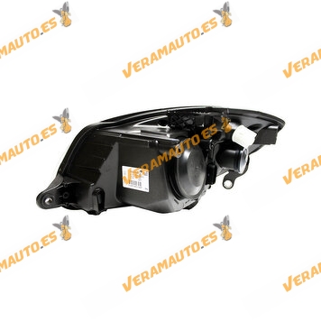 Faro Derecho HELLA Skoda Fabia de 2007 a 2010 | Lampara H7 Con Lupa | Regulacion Electrica