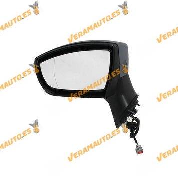 Ford Ecosport CR1 Mirror from 2013 to 2023 Left-hand | Electric | 5-Pin | Intermittent | Primed | OE 1822345