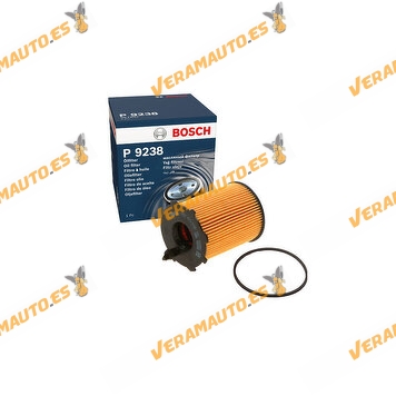 Oil Filter | Filter Cartridge BOSCH PSA 1.4 and 1.6 HDi EURO 4 and EURO 5 Engines | OEM 1109AY