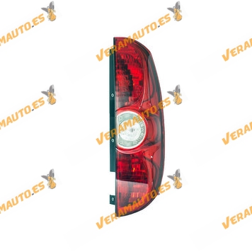 Fiat Dobló 2010 to 2022 | Right Rear Lamp | 1 Rear Door Model | Without Bulb Holder | OE 1222283 | 51830564
