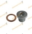 Tapón para Drenaje Carter de Aceite Volvo | Suzuki | Peugeot | Ford | FIAT | Citroen | Con arandela de Cobre OEM 8653808