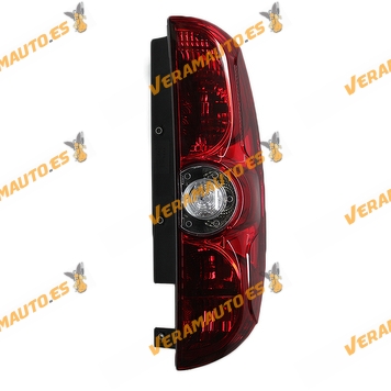 Fiat Dobló 2010 to 2022 | Combo D (X12) from 2012 to 2018  Right Rear Lamp 1 Rear Door Model | Without Bulb Holder | OE 1222283