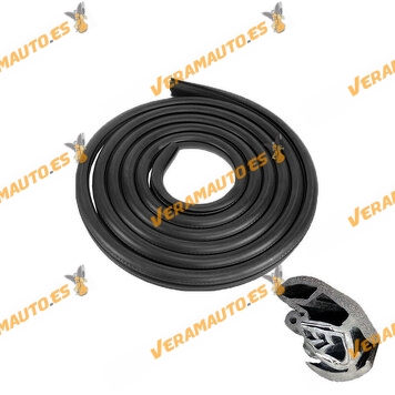 Weatherstrip | Front and Rear Door Seal VAG Group | Reinforced with Inner Metal Strip | 5 Metres | OE 7E0837911B