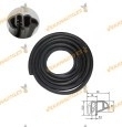 Burlete Junta Puerta VAG | PSA | RENAULT | FORD | OPEL | MERCEDES  | Con Tira de Metal Interior | 5 Metros | OE 6001547018