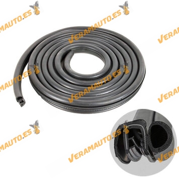 Weatherstrip Door Seal BMW E46 E90 | Commercial Vehicle PSA RENAULT | Reinforced with Metal Strip | 5 Metres | 91165882