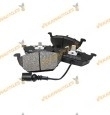 Pastillas de Freno Grupo VAG Delanteras | Audi | SEAT | Volkswagen | Skoda | Con Indicador Avisador de Desgaste | OE 1J0698151G