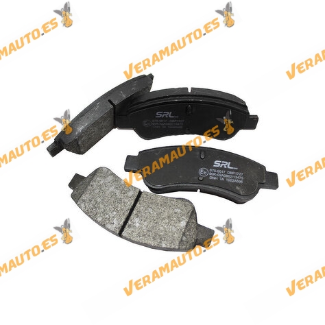Brake Pads Citroen | DS | Opel | Peugeot | Front Axle | Not Prepared for Wear Indicator | OE 1610489680