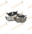 Brake Pads Audi | SEAT | Volkswagen | Skoda | Front Axle | Not Prepared for Wear Indicator | OE 1J0698151B