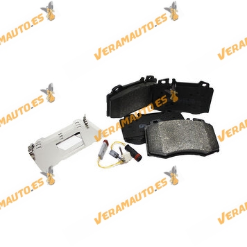 Brake Pads Mercedes W211 W203 | Front Axle | With Contact Wear Indicator | BREMBO System | A4420052067